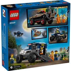 Lego  City Pościg terenówką policyjną 60449
